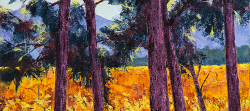 Autumn Vines, Paarl District | 2019 | Oil on Canvas | 44 x 62 cm